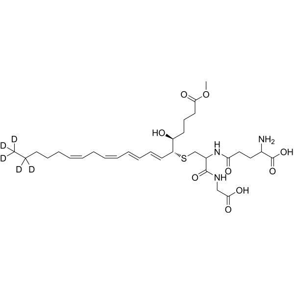 Leukotriene C4-d5 methyl ester